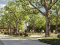 Park Bele IV. (Vranyczanyeva poljana) pogled na katariski trg